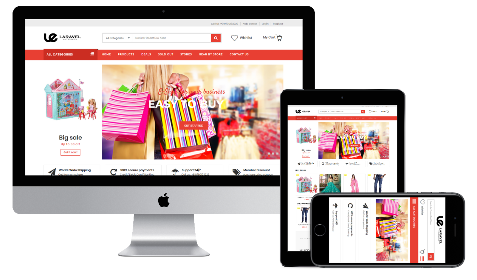 Ecommerce Website & App